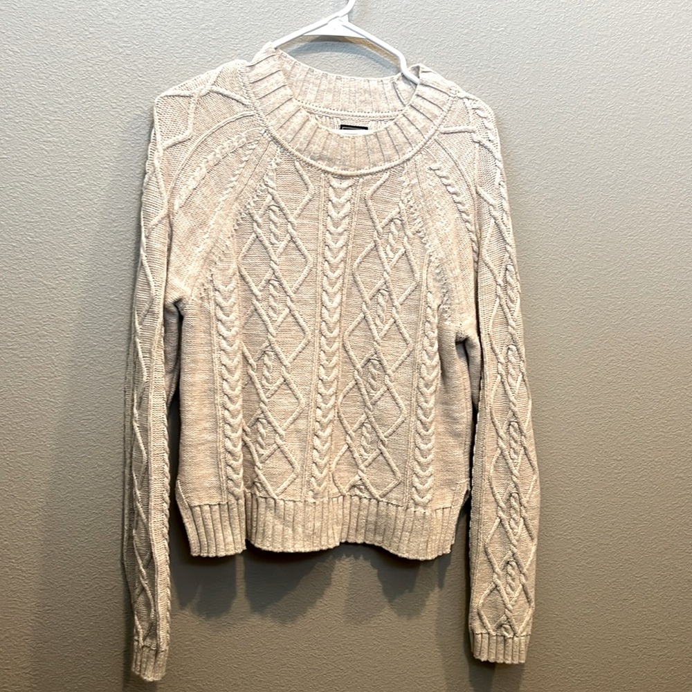 Cream Knit Sweatee